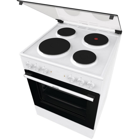 Готварска печка (ток) Gorenje GE6A40WB , 4 ток , Бял - Gorenje