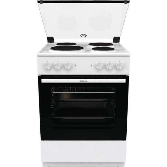 Готварска печка (ток) Gorenje GE6A40WB , 4 ток , Бял - Gorenje