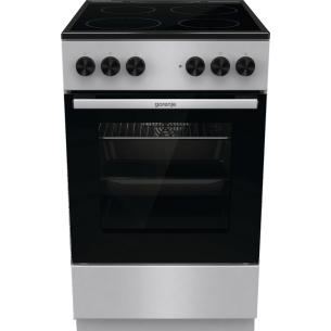 Готварска печка (ток) Gorenje GEC5A61SG , INOX , Керамични