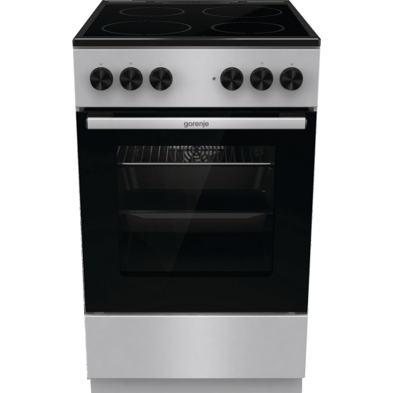 Готварска печка (ток) Gorenje GEC5A61SG , INOX , Керамични