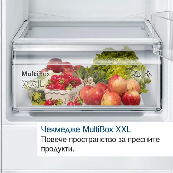 Хладилник с фризер Bosch KGN36NWEA , 305 l, E , No Frost , Бял - Bosch