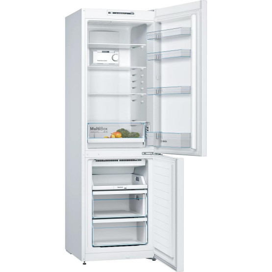Хладилник с фризер Bosch KGN36NWEA , 305 l, E , No Frost , Бял - Bosch