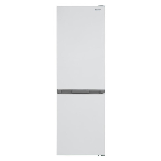 Хладилник с фризер Sharp SJ-BA10DMXWF , 331 l, F , No Frost , Бял - Sharp, Хладилници с фризер