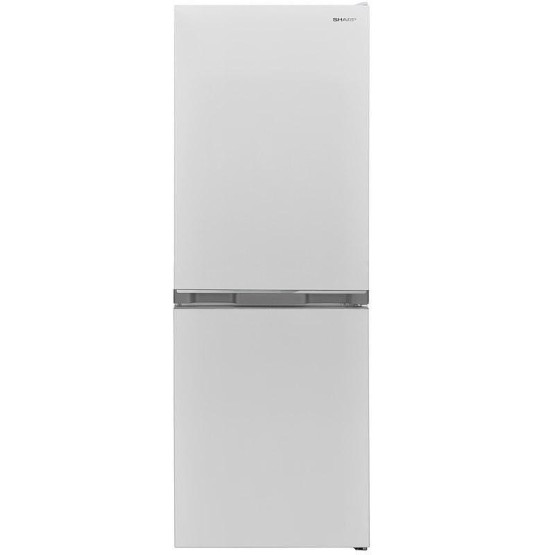 Хладилник с фризер Sharp SJ-FBB02DTXWE , 230 l, E , Бял , Статична