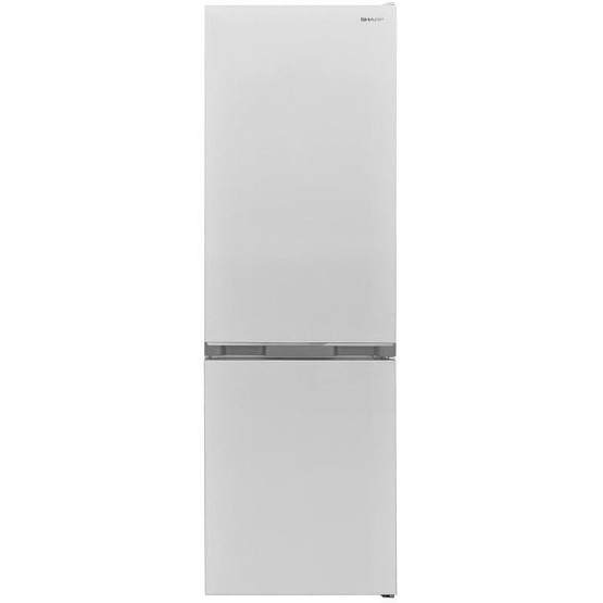 Хладилник с фризер Sharp SJ-FBB04DTXWE , 268 l, E , Бял , Статична