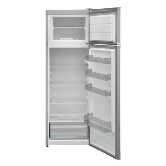 Хладилник с горна камера Sharp SJ-TB03ITXLF , 243 l, F , Инокс , Статична - Sharp