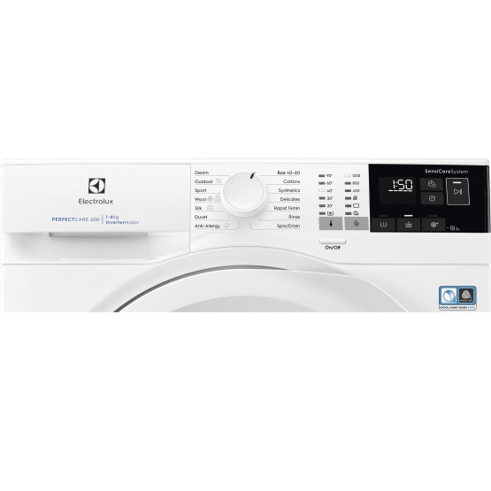 Пералня Electrolux EW6FN428W , 1200 об./мин., 8.00 kg, C , Бял -