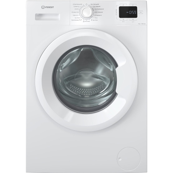 Пералня Indesit IM 642 MY TIME EE , 1200 об./мин., 6.00 kg, B , Бял
