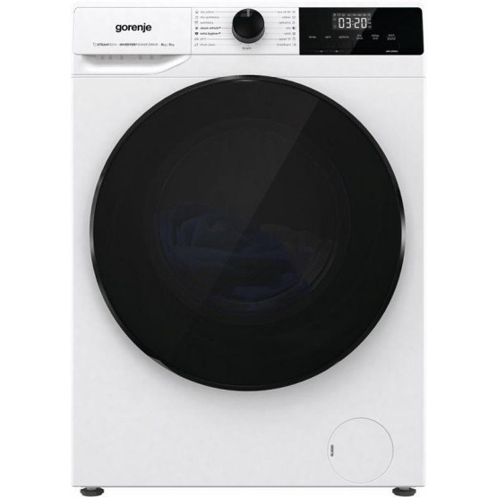 Пералня със сушилня Gorenje WD2A854ADS , 1400 об./мин., 5 kg, 8.00 kg, D , Бял - Gorenje