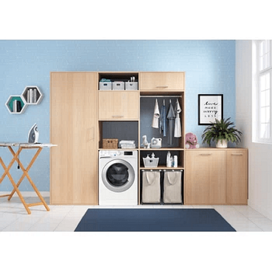 Пералня със сушилня Indesit BDE 96436 EWSV EE , 1400 об./мин., 9.00 kg, 6 kg, D , Бял