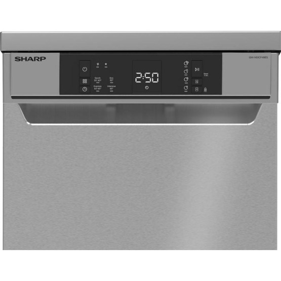 Съдомиялна машина Sharp QW-NS1CF49ES , 10 комплекта, 450 Ш, мм, E - Sharp