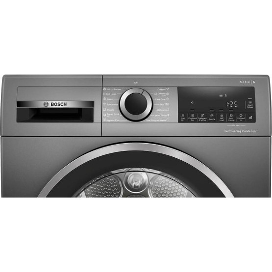 Сушилня Bosch WQG235DREU , 8 kg, A+++ , Silver - Bosch