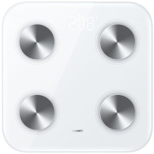 Смарт Кантар Huawei Scale 3, Bluetooth, Бял