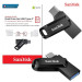 Флашка SanDisk, SDDDC3-064G-G46, Plastic Dual Drive, USB Type-C, Hojicha