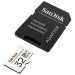 Мемори карта SanDisk High Endurance microSDHC 32GB + SD Adapter - for dash cams and home monitoring, up to 2,500 Hours, Full HD / 4K videos, up to 100/40 MB/s Read/Write speeds, C10, U3, V30