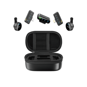 Безжичен микрофон за мобилен телефон ttec GoMic Pro Plug/Play Universal Wireless Lavalier Microphone Kit Black