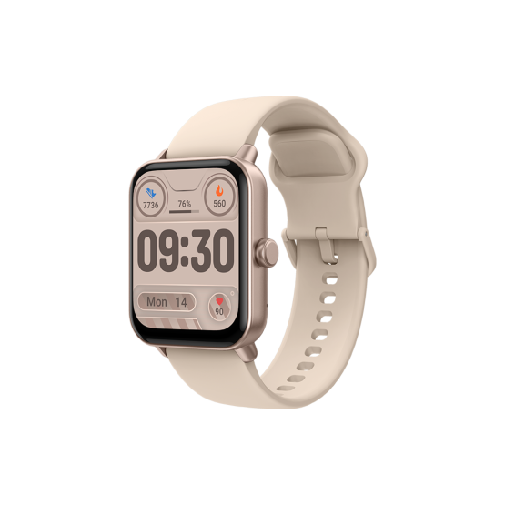 Smart часовник ttec Tempus 44 mm Rectangular Case Smartwatch - Rose Gold