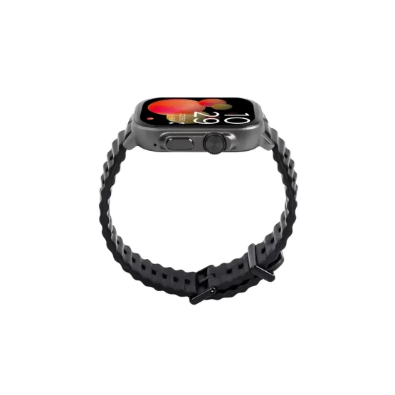 Smart часовник ttec Tempus 51mm TFT Screen Rectangular Metal Casing Smart Watch - Черен