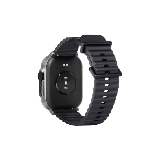Smart часовник ttec Tempus 51mm TFT Screen Rectangular Metal Casing Smart Watch - Черен