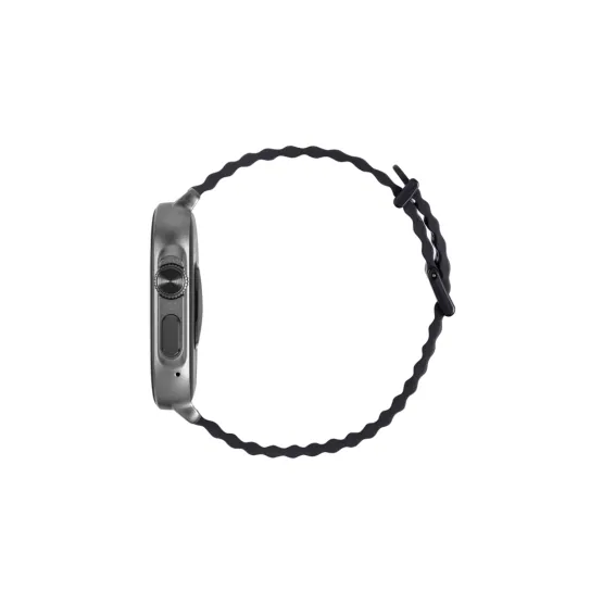 Smart часовник ttec Tempus 51mm TFT Screen Rectangular Metal Casing Smart Watch - Черен