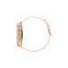 Smart часовник ttec Tempus 51mm TFT ScreenRectangular Metal Casing Smart Watch- Черен/Rose Gold