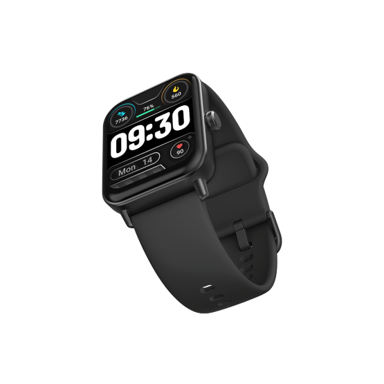 Smart часовник ttec Tempus 44 mm Rectangular Case Smartwatch - Черен
