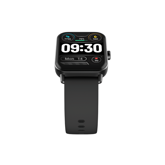 Smart часовник ttec Tempus 44 mm Rectangular Case Smartwatch - Черен