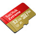 Мемори карта SanDisk Extreme microSDHC 32GB + SD Adapter + RescuePRO Deluxe 100MB/s A1 C10 V30 UHS-I U3