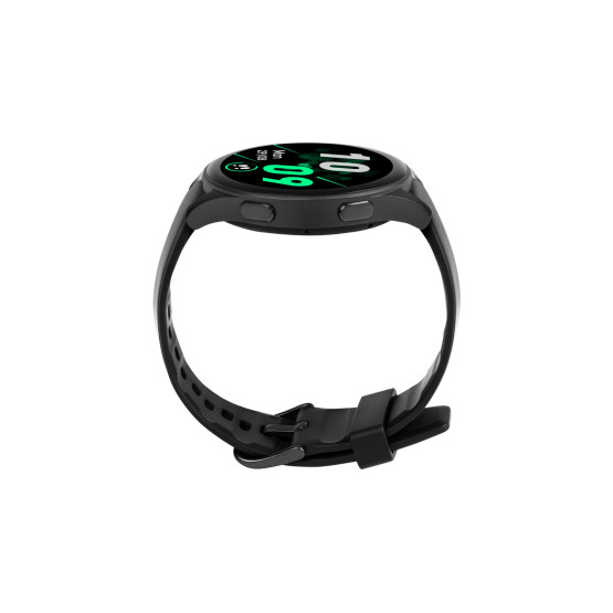 Smart часовник ttec Tempus Pro 36mm AMOLED Screen Circular Aluminium Casing Smart Watch - Черен