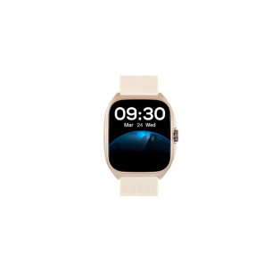 Smart часовник ttec Tempus Pro 47mm Rectangular Case Smartwatch - White Marble