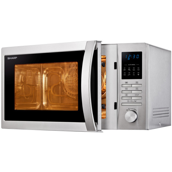 Микровълнова фурна Sharp R322STWE