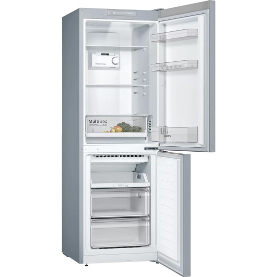 Хладилник с фризер Bosch KGN33NLEB , 282 l, E , No Frost , Инокс - Bosch