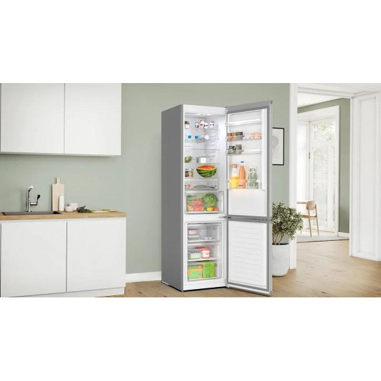 Хладилник с фризер Bosch KGN397LDF , 363 l, D , No Frost , Инокс