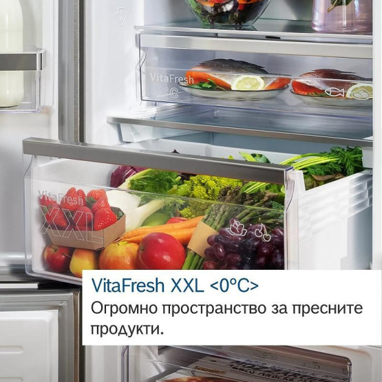 Хладилник с фризер Bosch KGN39AIAT , 363 l, A , No Frost , Инокс - Bosch