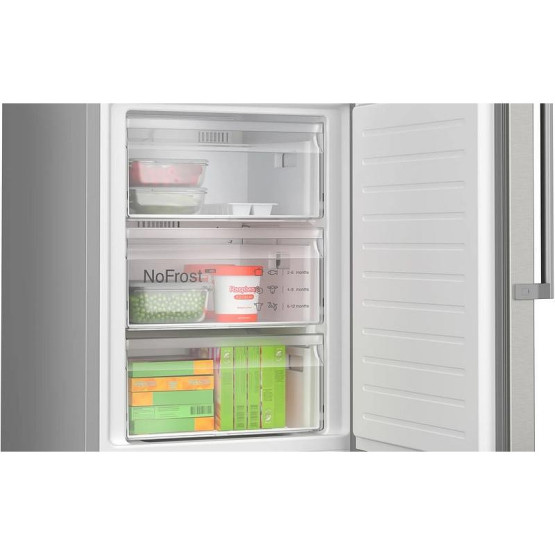 Хладилник с фризер Bosch KGN39AIAT , 363 l, A , No Frost , Инокс - Bosch