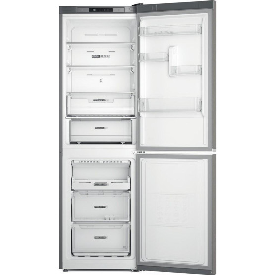 Хладилник с фризер Whirlpool W7X 82I OX , 335 l, E , No Frost , Инокс