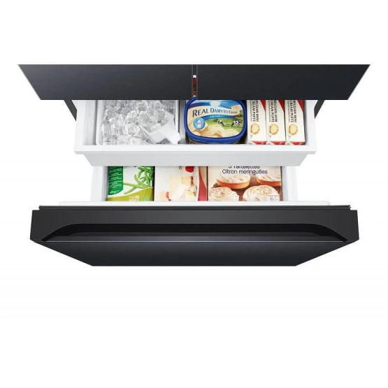 Хладилник Side-by-Side Samsung RF50C530EB1/EO , 495 l, E , No Frost , Черен инокс