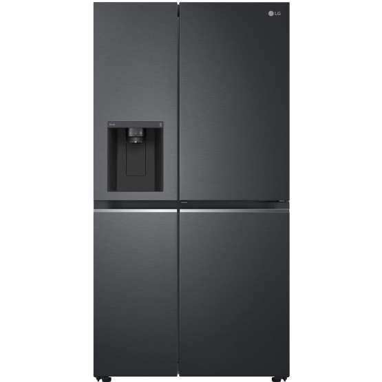 Хладилник с фризер LG GSJV71MCTE , 635 l, E , No Frost , Черен - LG