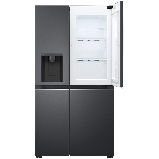 Хладилник с фризер LG GSJV71MCTE , 635 l, E , No Frost , Черен - LG