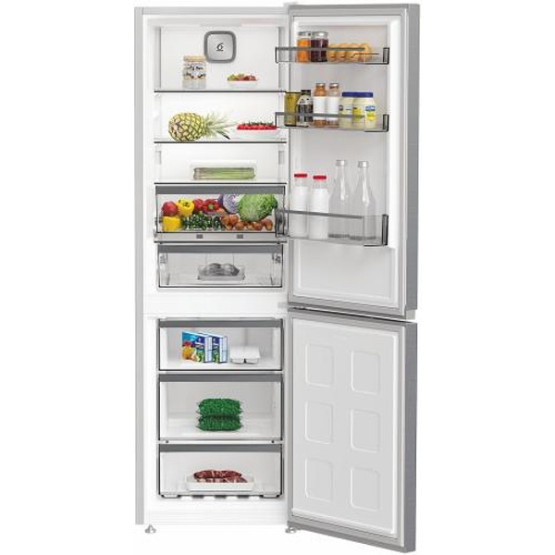 Хладилник с фризер Whirlpool WHK 26362 XP4E , 316 l, E , No Frost , Инокс