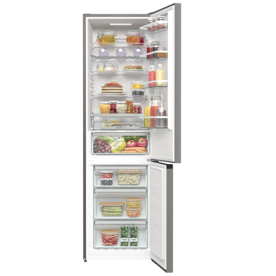 Хладилник с фризер Gorenje NRK6202AXL4 , 331 l, E , No Frost , Инокс