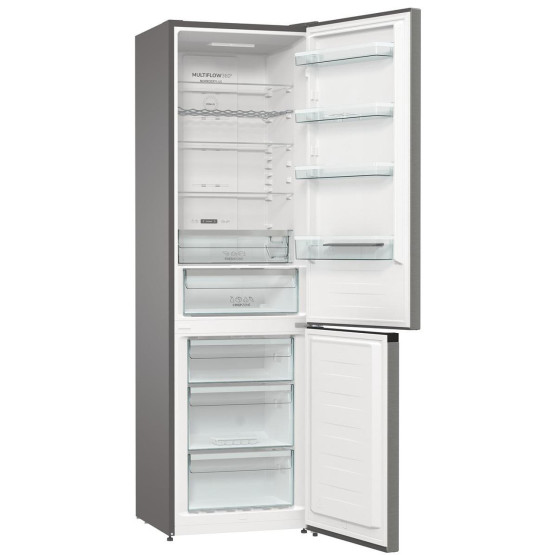 Хладилник с фризер Gorenje NRK6202AXL4 , 331 l, E , No Frost , Инокс
