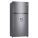 Хладилник с горна камера LG GTF916PZPED , 592 l, E , No Frost , Инокс