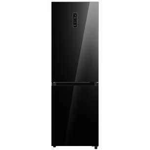 Хладилник с фризер Crown CBN340BLG , 338 l, E , No Frost , Черен