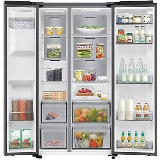 Хладилник Side-by-Side Samsung RS70F64KETEO , 640 l, E , No Frost , Инокс