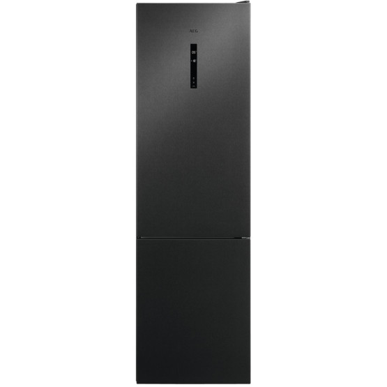 Хладилник с фризер AEG RCB736E5MB , 367 l, E , No Frost , Сив - AEG