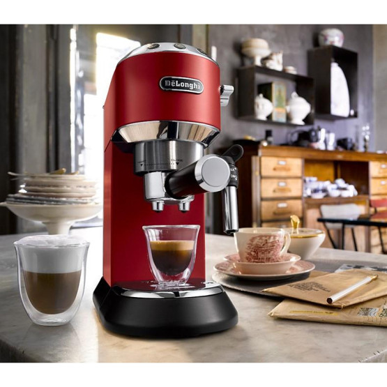 Кафемашина DeLonghi EC685.R DEDICA , 1300 W, 15 Bar - DeLonghi