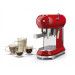 Кафемашина SMEG ECF01RDEU , 1350 W, 15 Bar - SMEG
