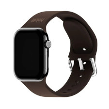 Каишка за часовник Holdit за Apple watch 38/40/41/42( 10/11 series) 145-195mm, Silicone , Кафява