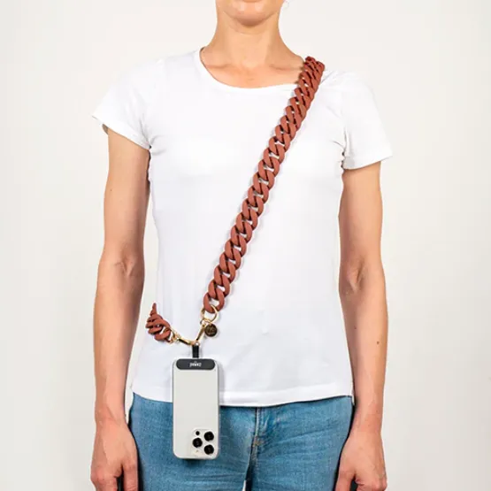Огърлица за мобилен телефон Phone Chain Necklaces - Maple syrup